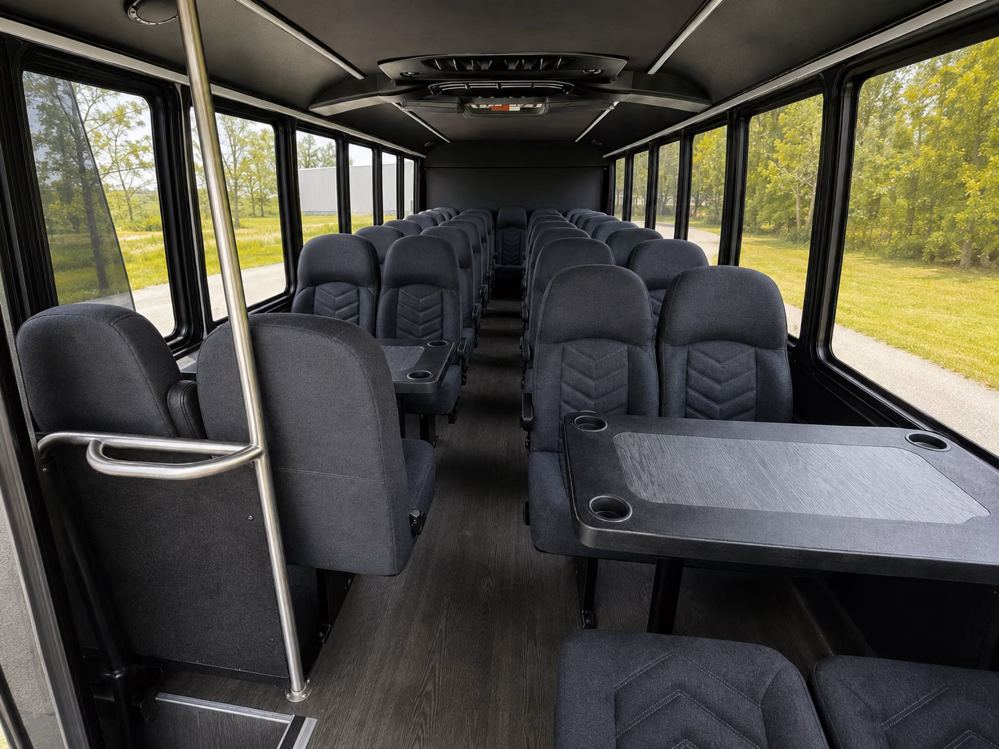 minibuses for utica wedding party transportation on the big day