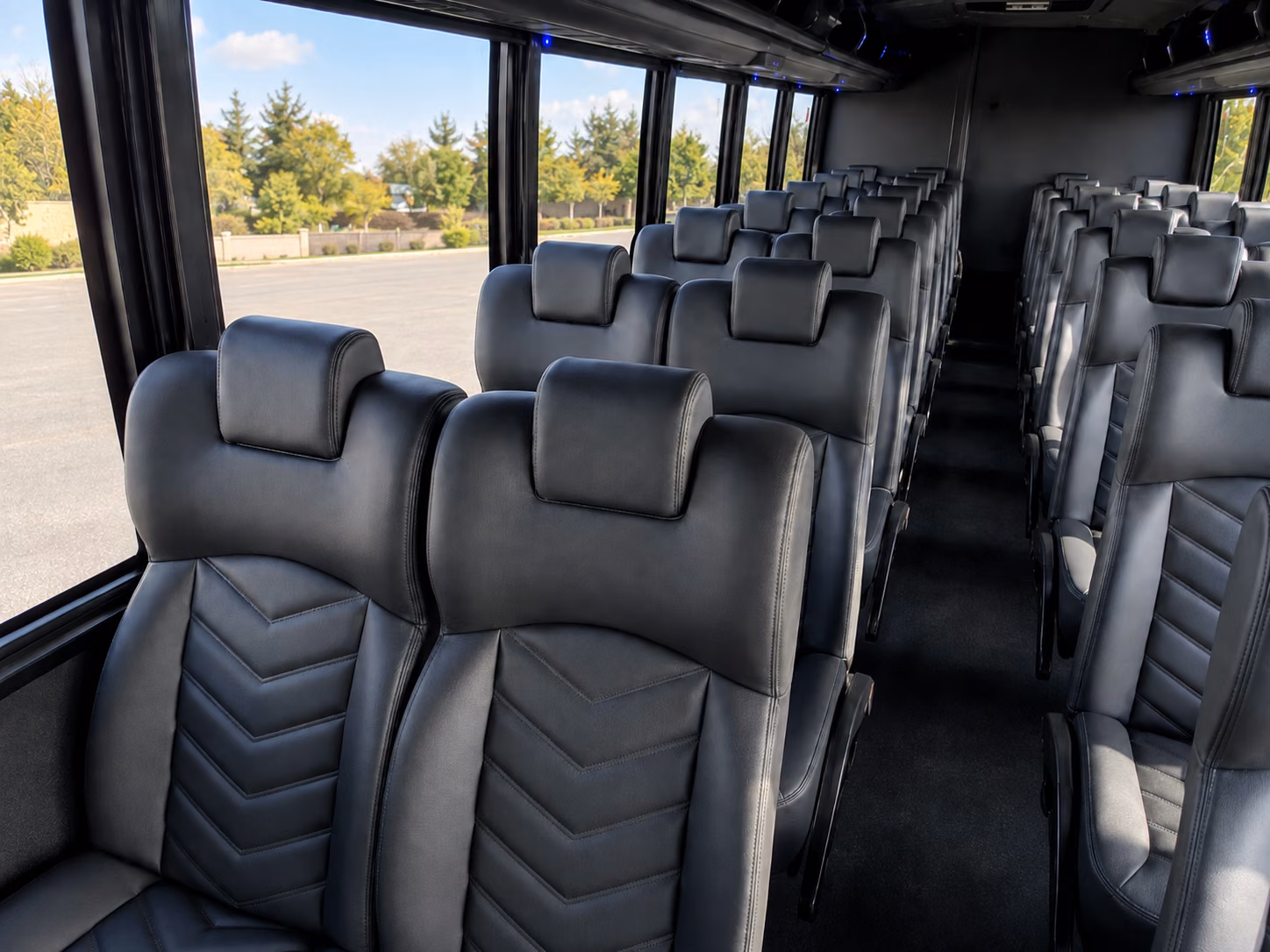 reserve buses for multi day utica wedding weekends
