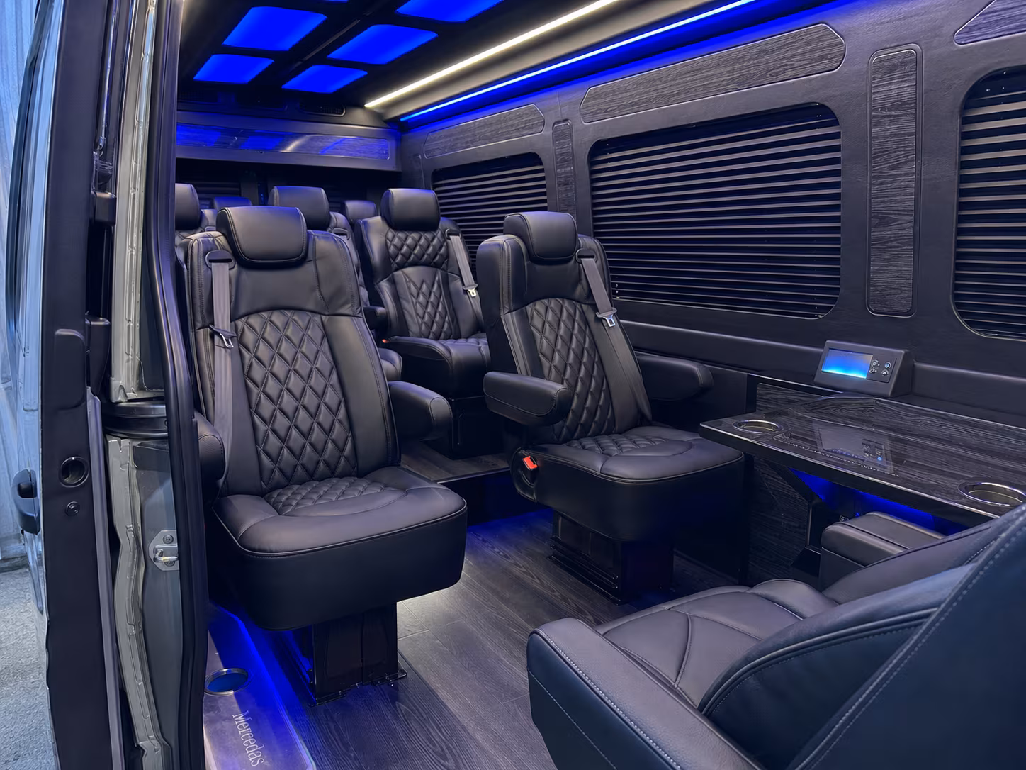 sprinter van transportation for groups and events across utica