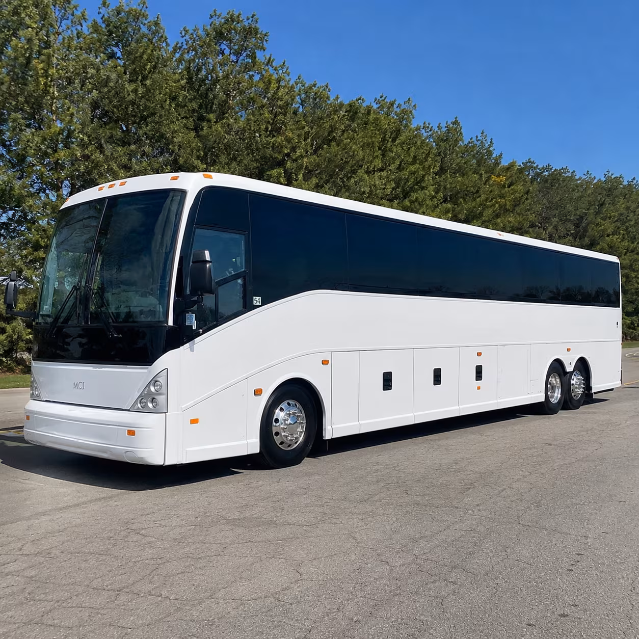 utica bus rental service area