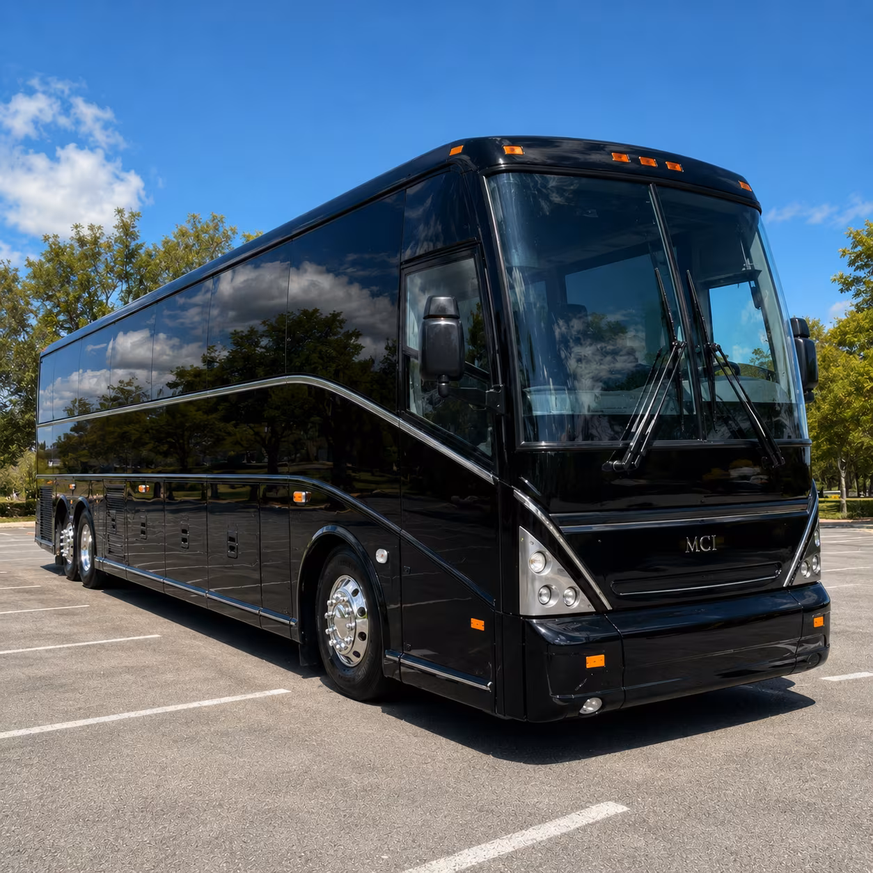 utica corporate and group travel on long distance charter buses