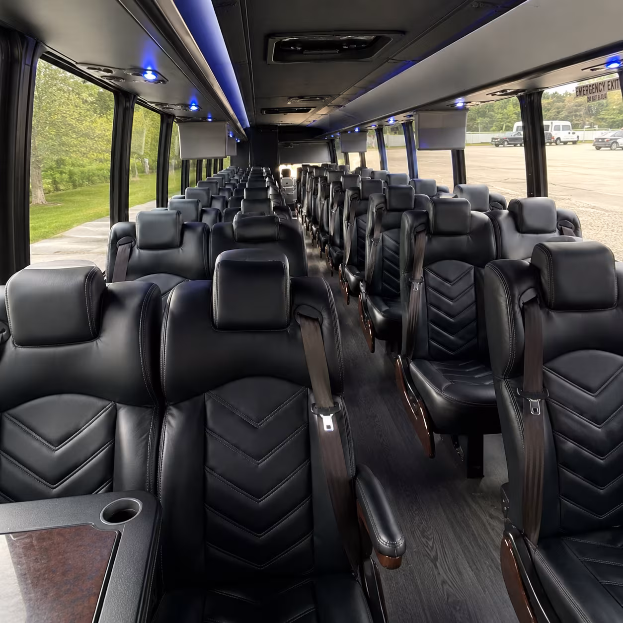 utica government military transportation onboard seating