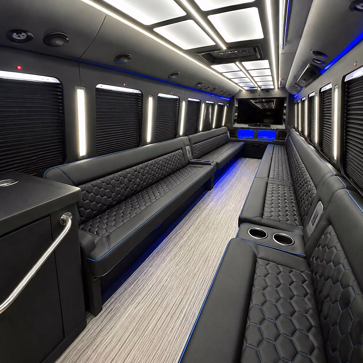 utica prom party bus rental