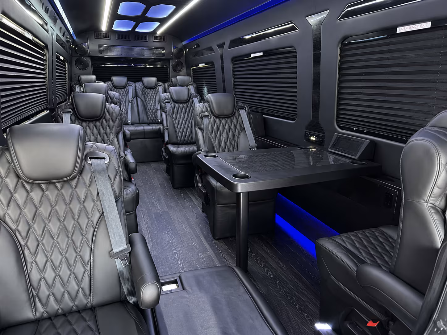 utica sprinter van with driver interior
