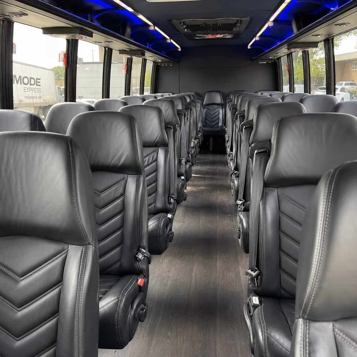 utica wine tour brewery transportation onboard seating