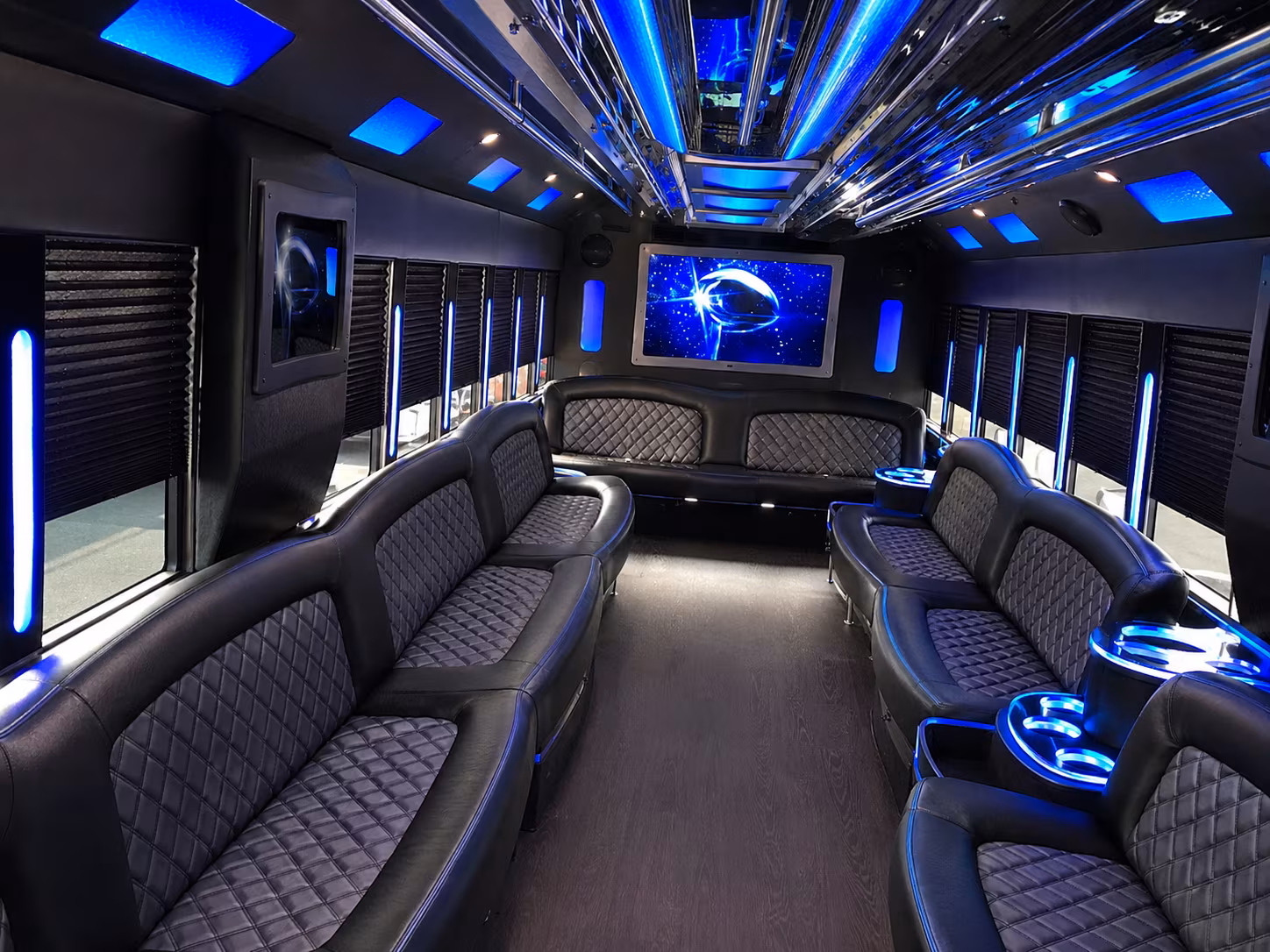 wedding party bus rental