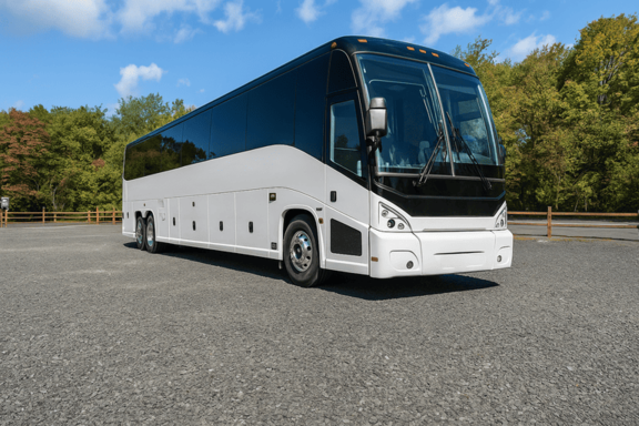 Utica Coach Bus Service 56 Passenger Charter Bus